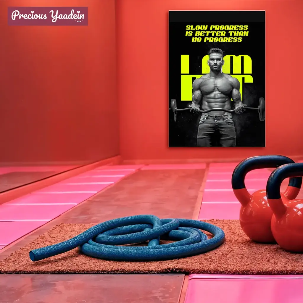 I am Fit Poster A4