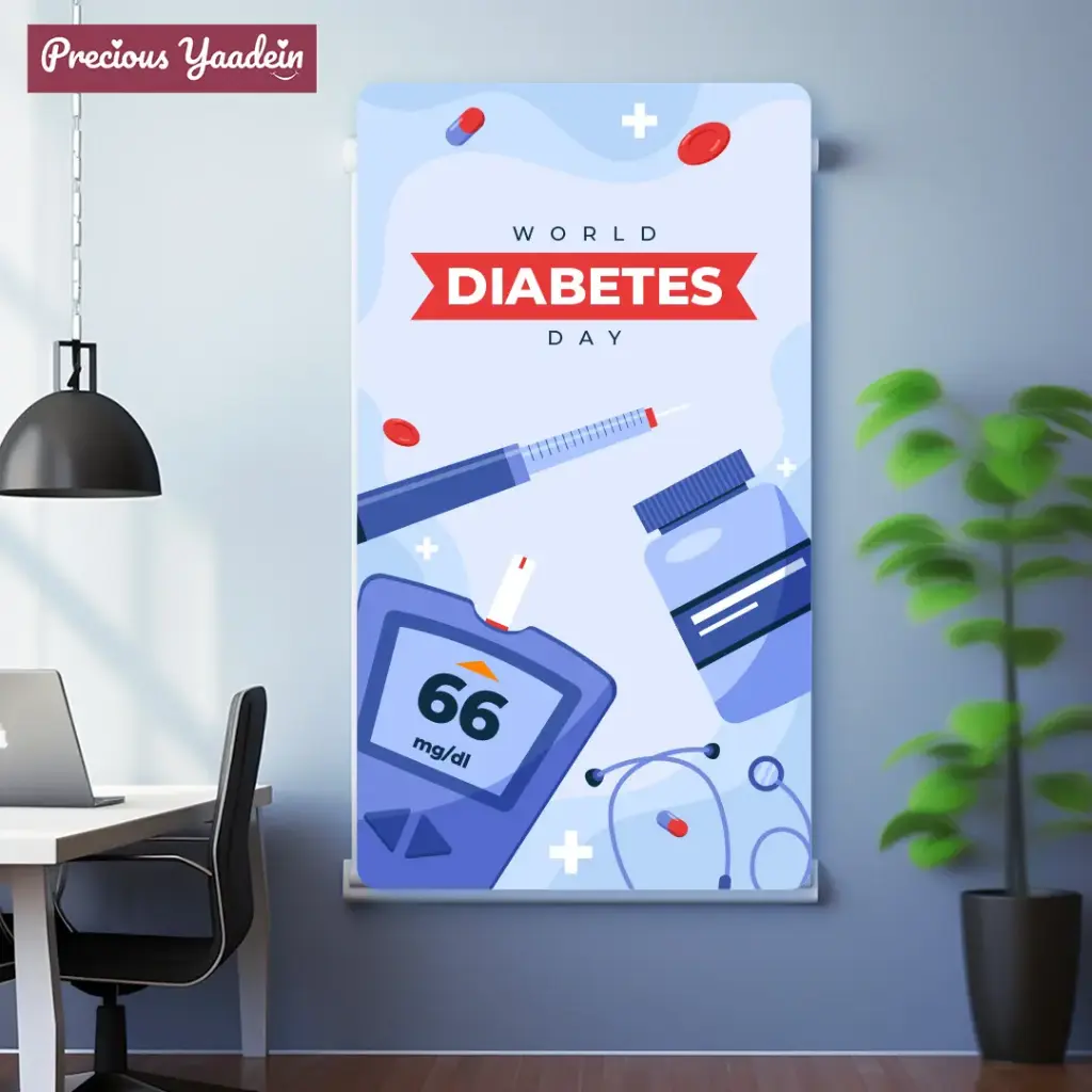 World Diabetes Day A4 Poster