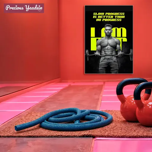 I am Fit Poster A4