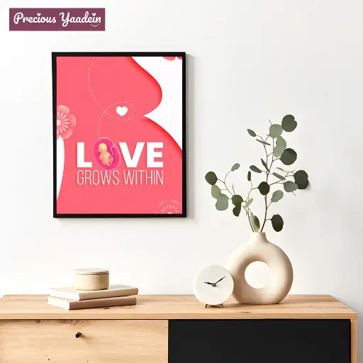 Love grows within - poster